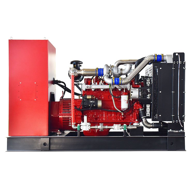Equipped With Real-Time Water Temperature And Oil Pressure Monitoring 120KW 6CTA Natural Gas Generator
