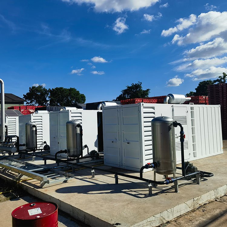 Large Scale Power Generation Equipment Adapted To Multiple Gases KW350 Generator Sets Gas Engine