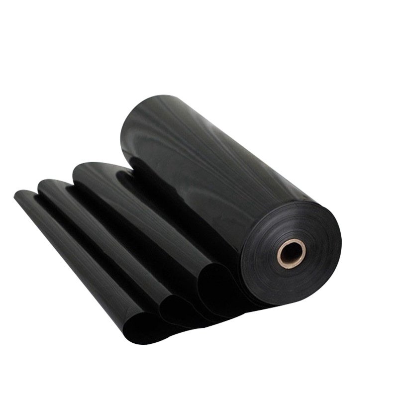 1.5mm biogas digester black membrane Sewage pond seepage control geomembrane pig farm oxidation pond seepage control membrane