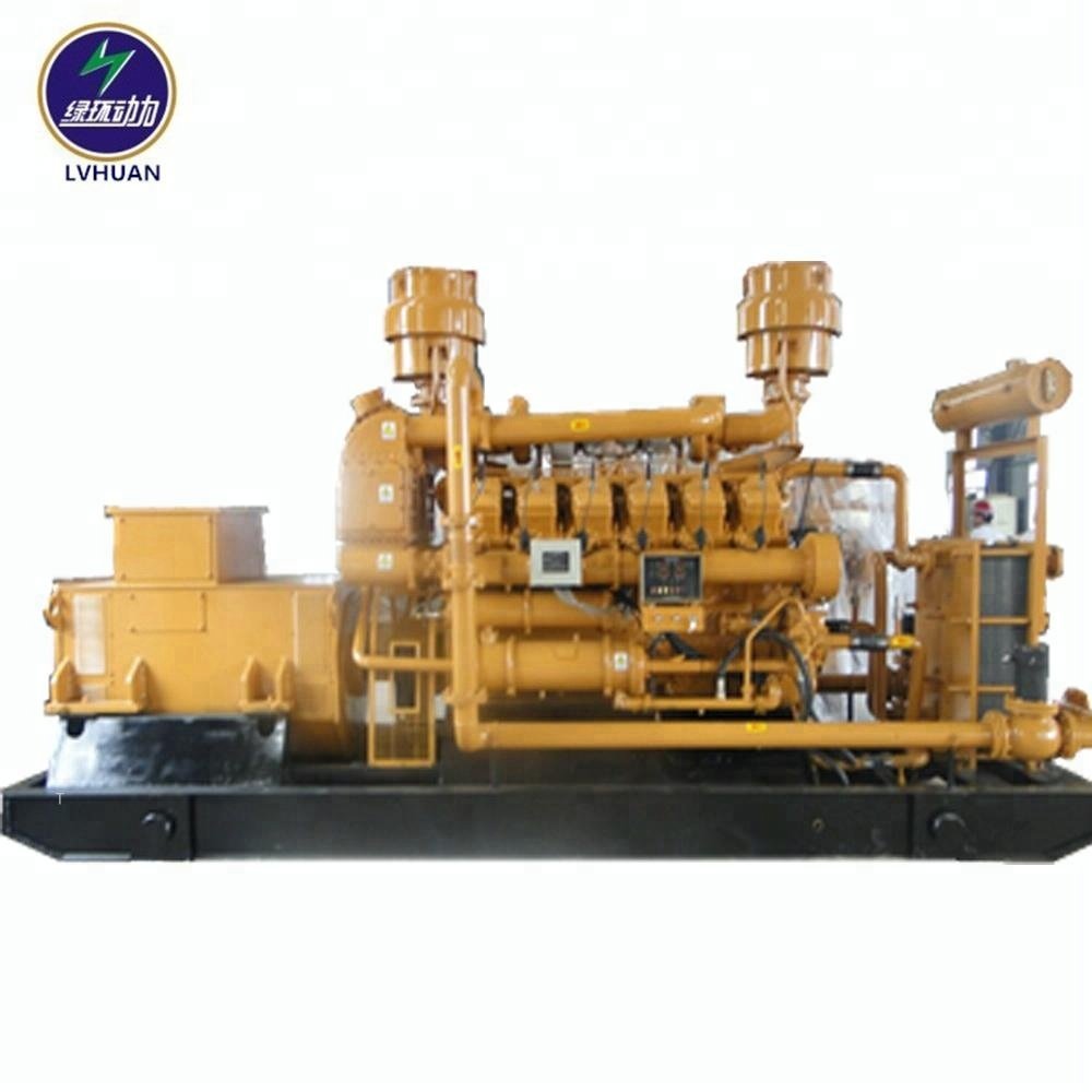200kw landfill power plant biogas engine Generator Set, gas turbine generator