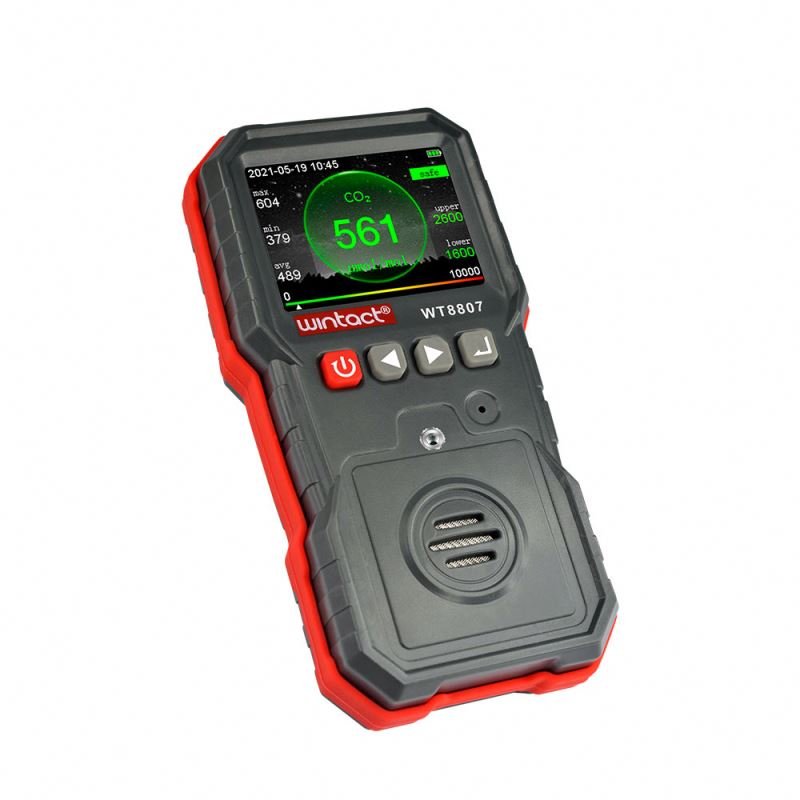 China Manufacture Good Price Portable Multigas Ammonia Gas Leak Detector O2 CO2 Biogas Gas Analyzer