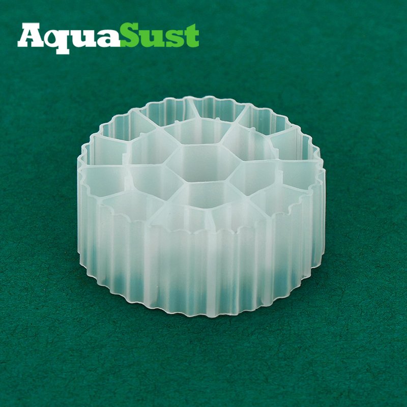 Shock resistance MBBR Bio Filter Media For Biogas Generation System Design