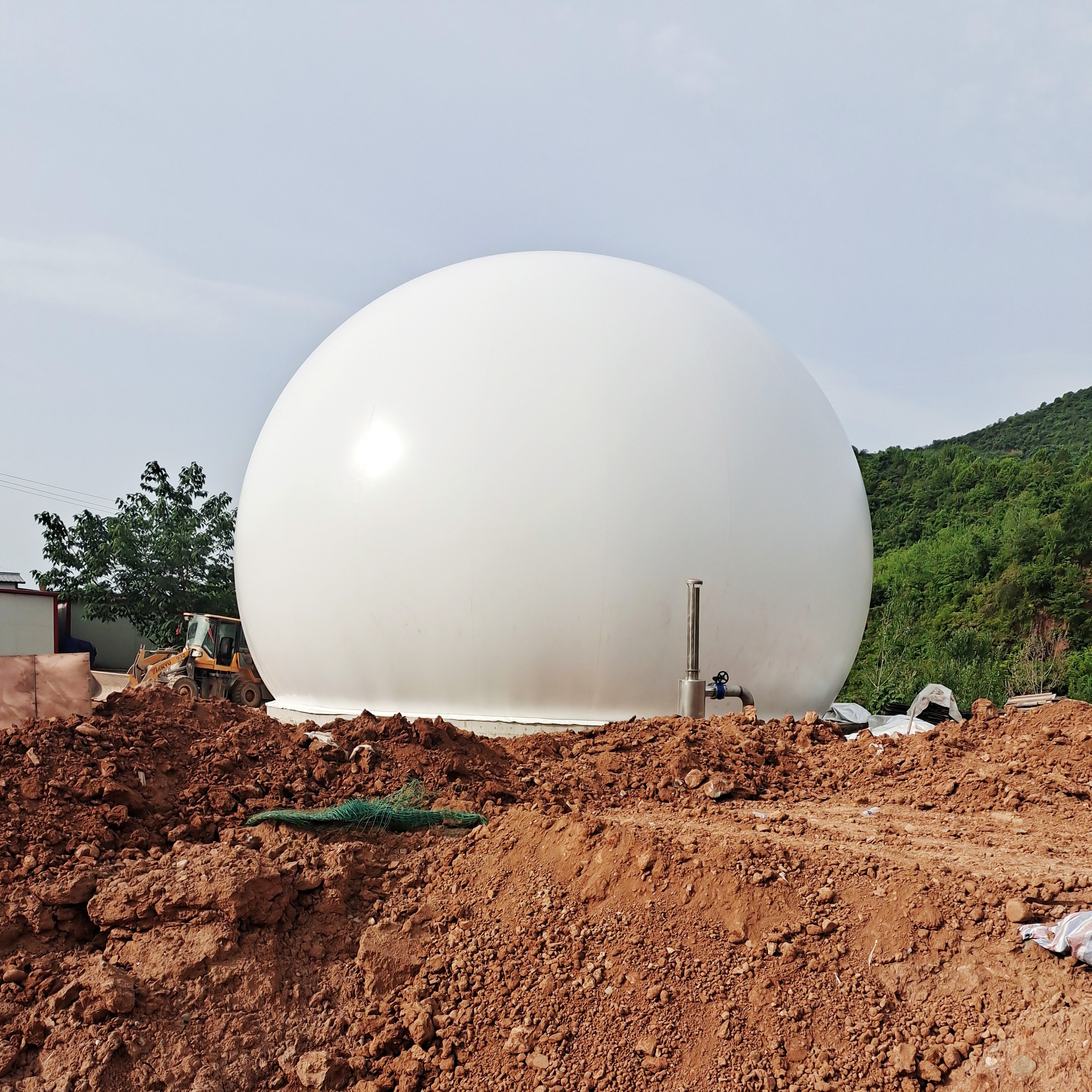 Biogas Factory's Lightweight Biogaz Storage Bag for Top Biodigester Bio Gas Plant in Vietnam