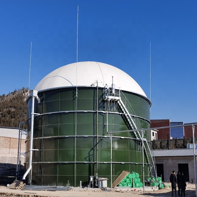 Biogas digester tanks GFS/GLS biomethane bio gas plant system anaerobic digestion plant