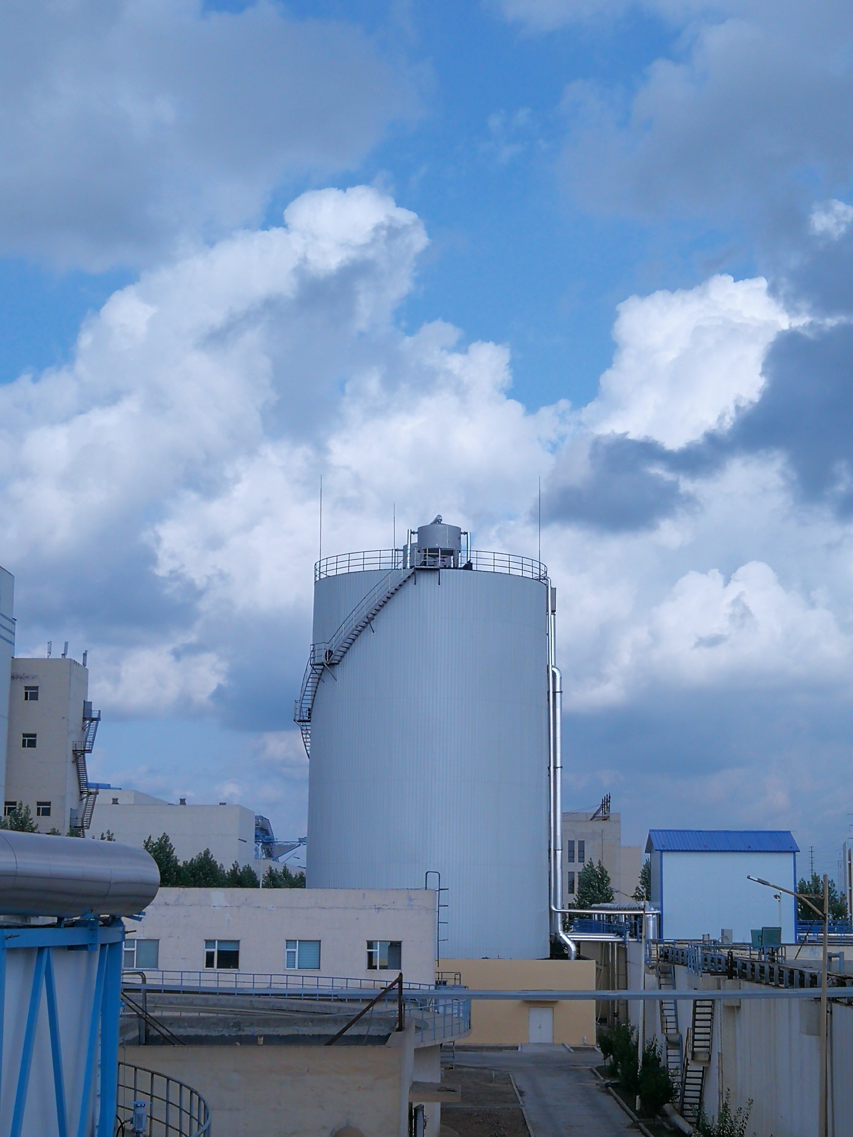 Lvchen Professional Biogas Cabinet Industrial wastewater Treatment System Plant Anaerobic Tank for factory