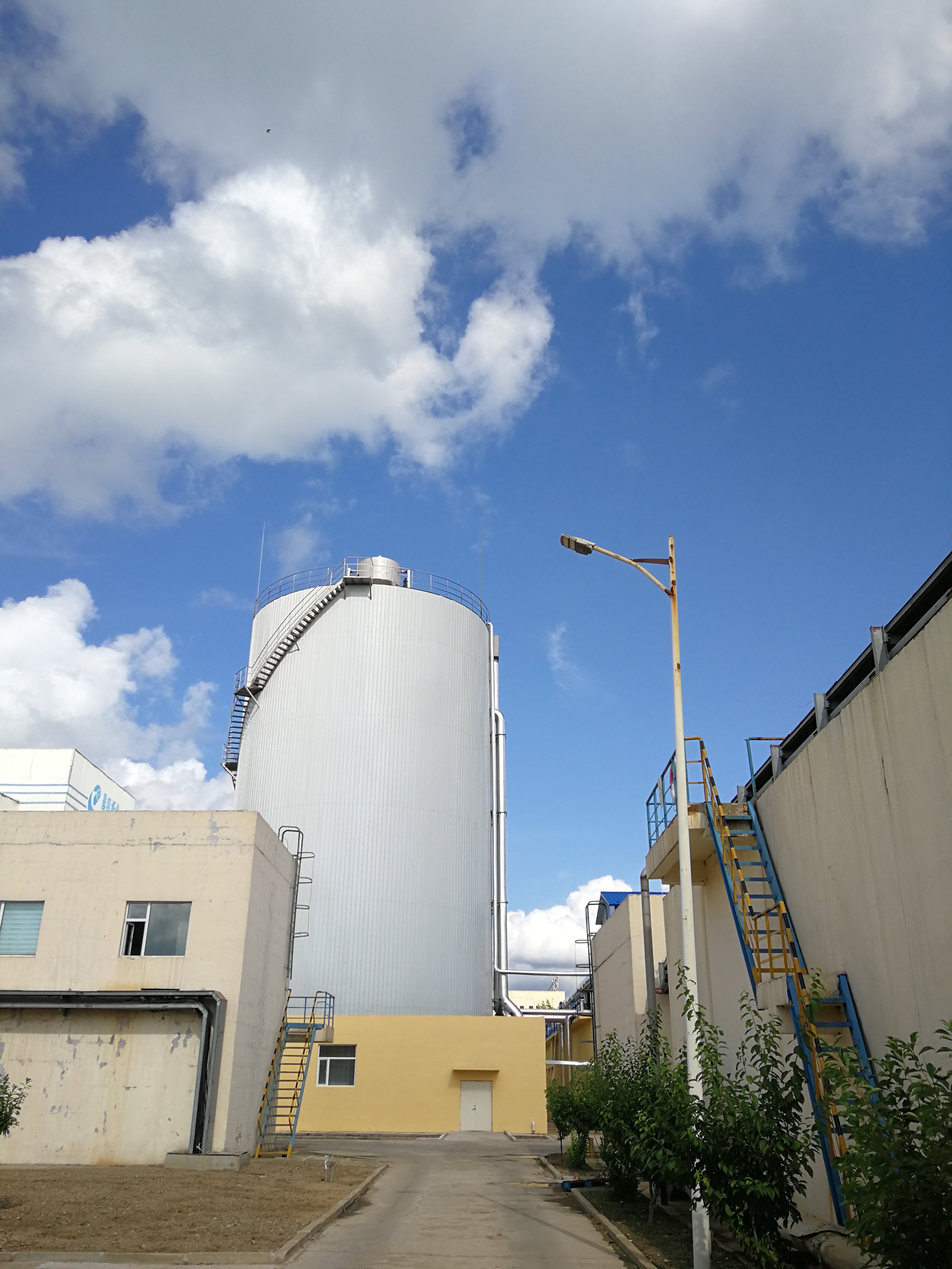Lvchen Professional Biogas Cabinet Industrial wastewater Treatment System Plant Anaerobic Tank for factory