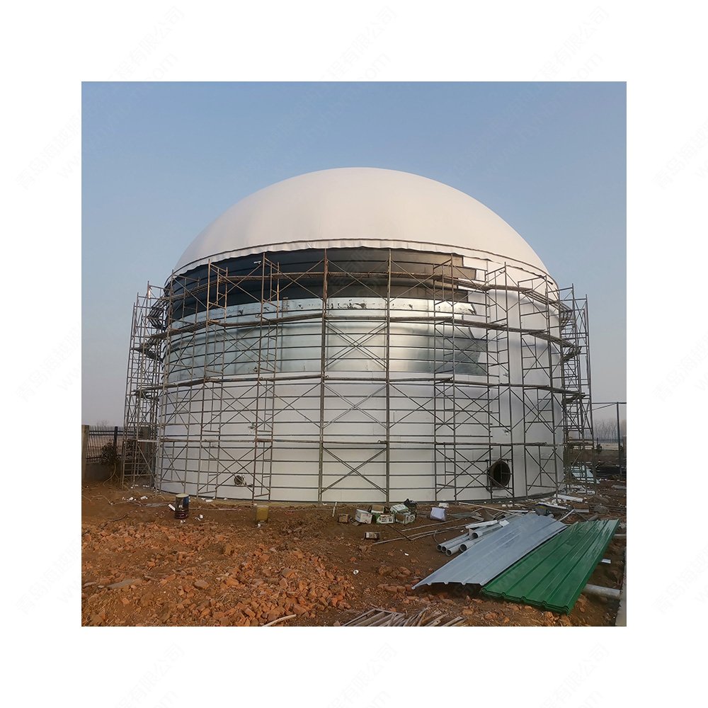 Biogas Digester Anaerobic Fermentation Tank With Gas Holder For Biogas Plant To Generate Heat Cooking Fuel Electircy Power