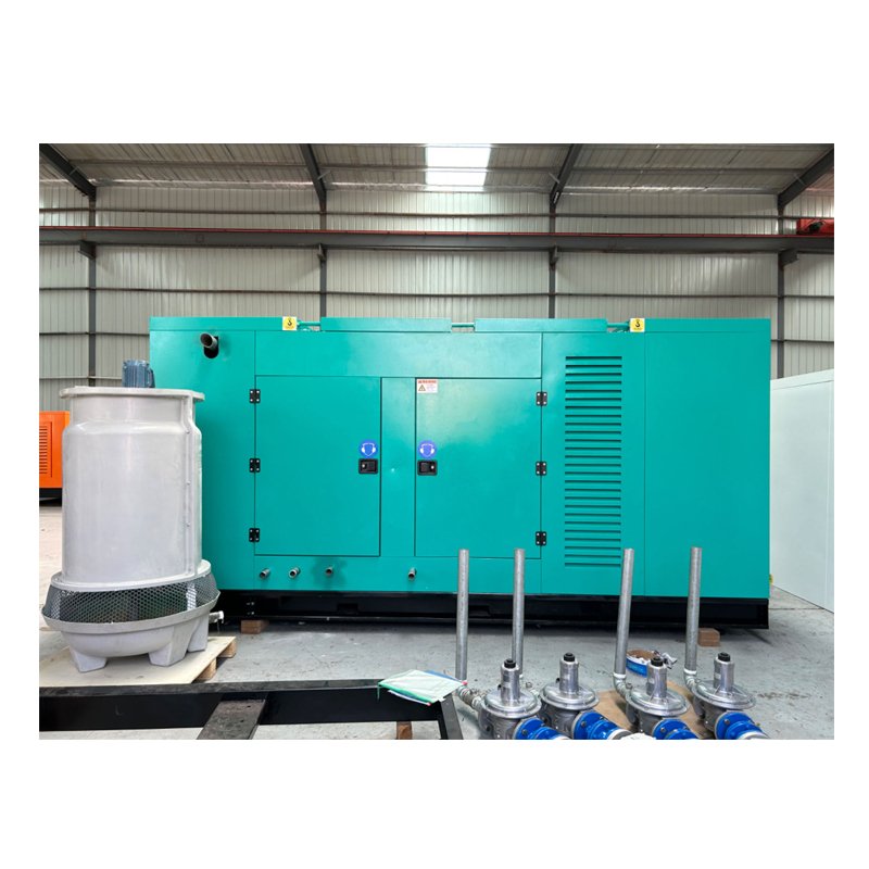 Super silent gas generator set 60kw biogas CHP generator set with silent canopy 75kva biogas generator