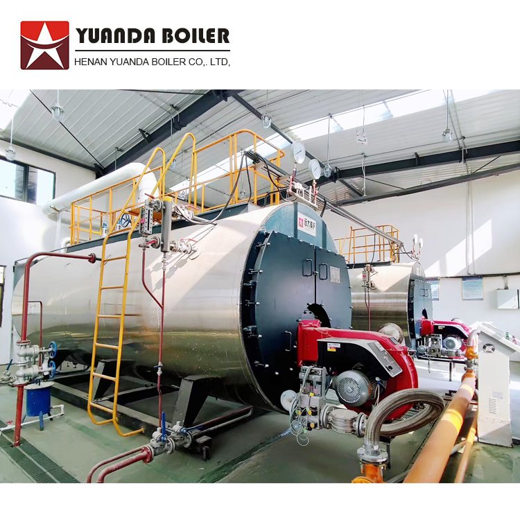 WNS12-1.25-Y(Q) 12ton/h 12 ton Fuel Heavy Oil natural Gas lpg Steam Boiler for Petroleum Refining