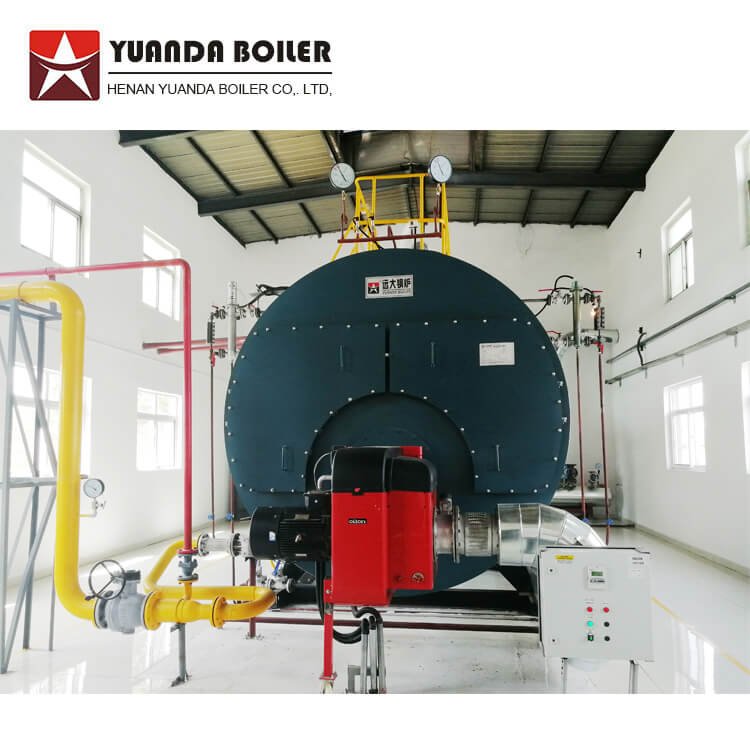 WNS12-1.25-Y(Q) 12ton/h 12 ton Fuel Heavy Oil natural Gas lpg Steam Boiler for Petroleum Refining