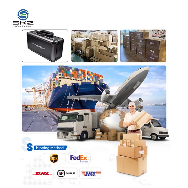 Biogas natural smart gas detection ISO CE MARKS CH4 CO2 H2S 3 in 1 gas analyzer IP66 dustproof gas monitor