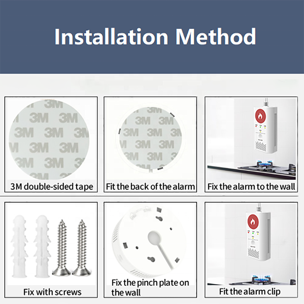 PGST CO Gas Leak Alert Detector Monoxide Detectors 220v Carbon Monoxide Detector Gas Alarm