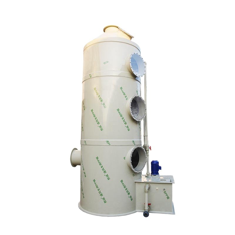 acid fume scrubbers flue gas purification laboratory fume extractor odour system