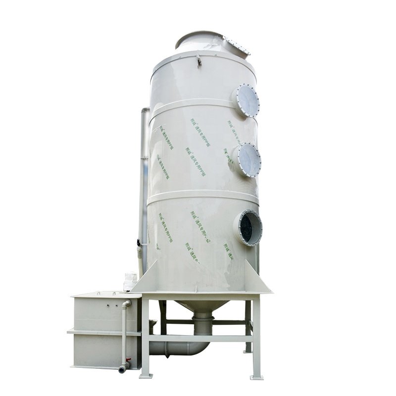 acid fume scrubbers flue gas purification laboratory fume extractor odour system