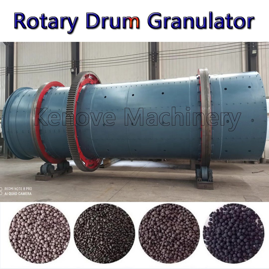 Biogas Residue And Livestock Manure Material Organic Fertilizer Full Sets of Granulation Fertilizer Production Line