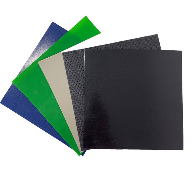 Landfill impermeable HDPE geomembrane aquiculture impermeable membrane Black membrane geomembrane biogas pond