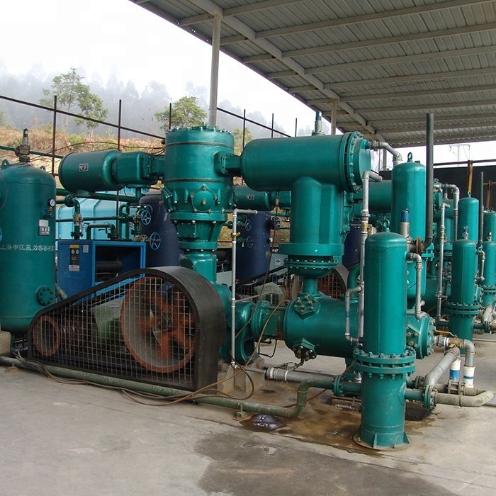 biogas compression and storage gas compressor skid compress biogas