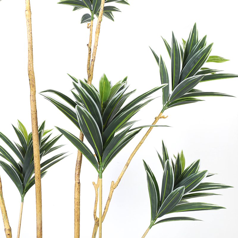 Multi-trunck 2ft 4ft 6ft 8ft Custom Available Decorative House Floor Artificial Large Plant for Indoor Home Decoration