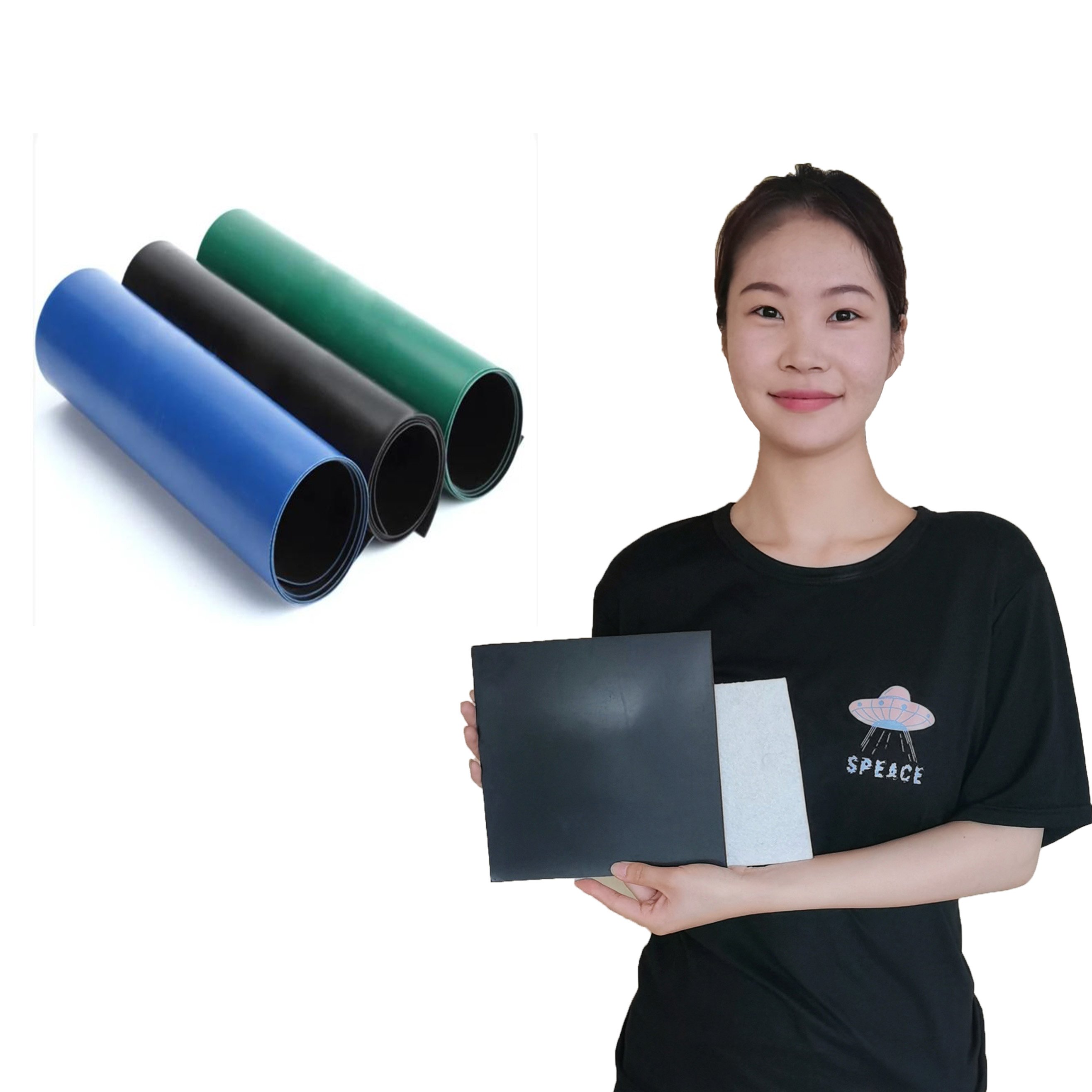 Customized biogas digester thickened 1.5mm geomembrane sedimentation tank anti-seepage membrane from China
