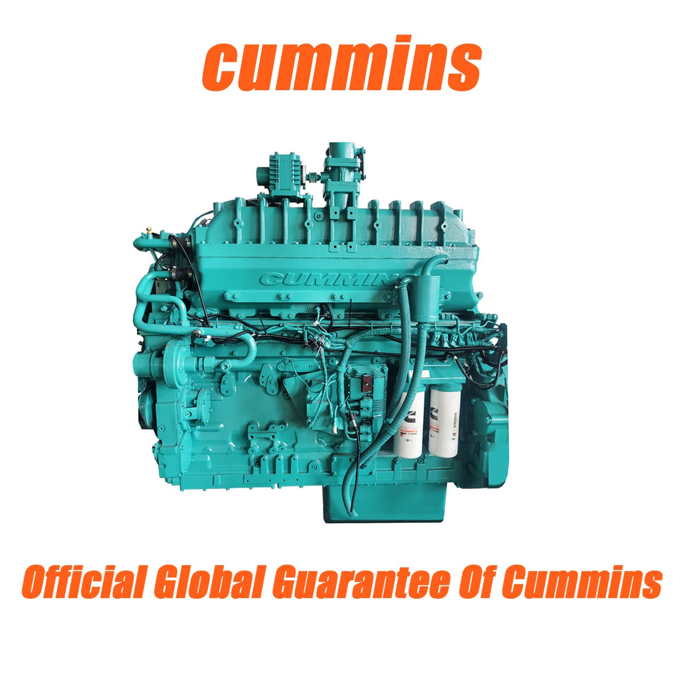 300kw Natural gas generator with original cummins QSK19 gas engine