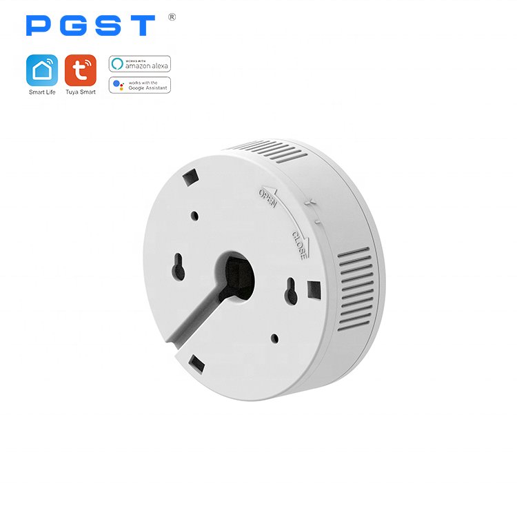PGST Home Natural Tuya Gas LPG Detector Propane Alarm Leakage Sensor LED Display Methane Butane Fire Biogas Explosion Alarm