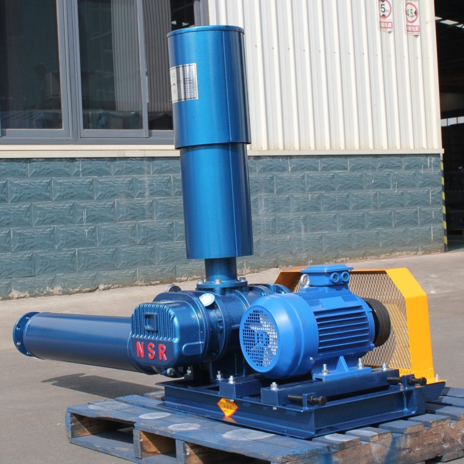Biogas Gas High Efficiency Good Quality 3 Lobes Industrial Blower Roots Blower Air Pump
