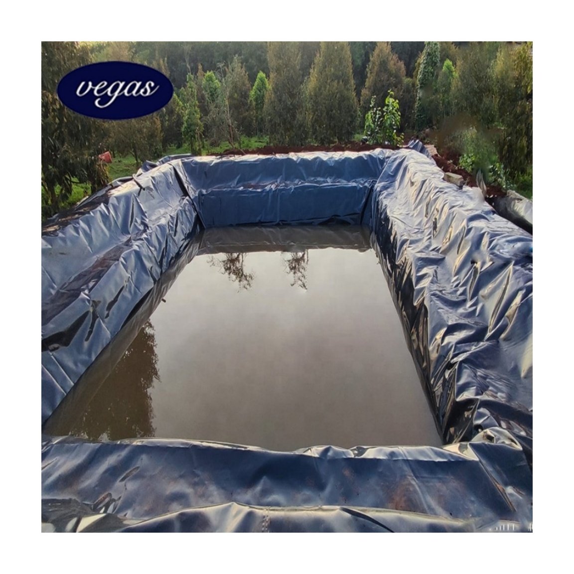 Fish Farming HDPE Geomembrane Plastic hdpe geomembrane for fish ponds Artificial Lake
