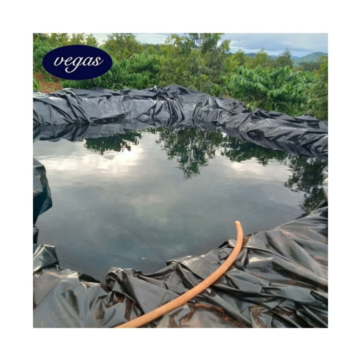 Fish Farming HDPE Geomembrane Plastic hdpe geomembrane for fish ponds Artificial Lake