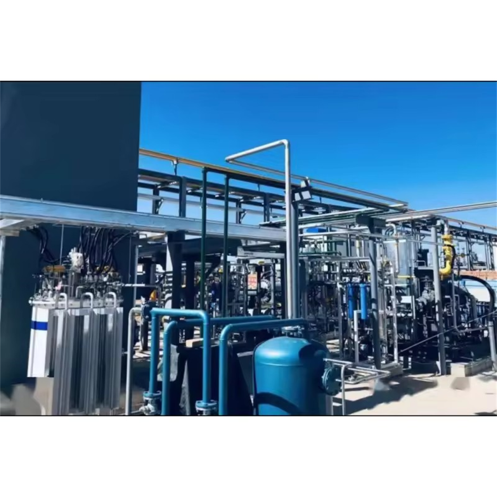 Fast Delivery Methane Purification Equipment 300Kva Long Lifespan Membrane Separation Biogas Appliances for Home Use