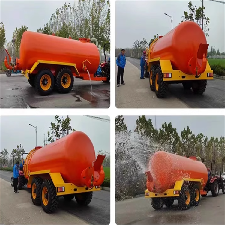 New Biogas Slurry Treatment and Spraying Tanker with Core Components Pump and Gearbox for Digester Digestate Sewer