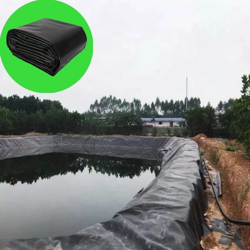 The Pig Farm Manure and Sewage Diversion Biogas Digester Project Adopts Environmentally Friendly HDPE Geomembrane Lining Board