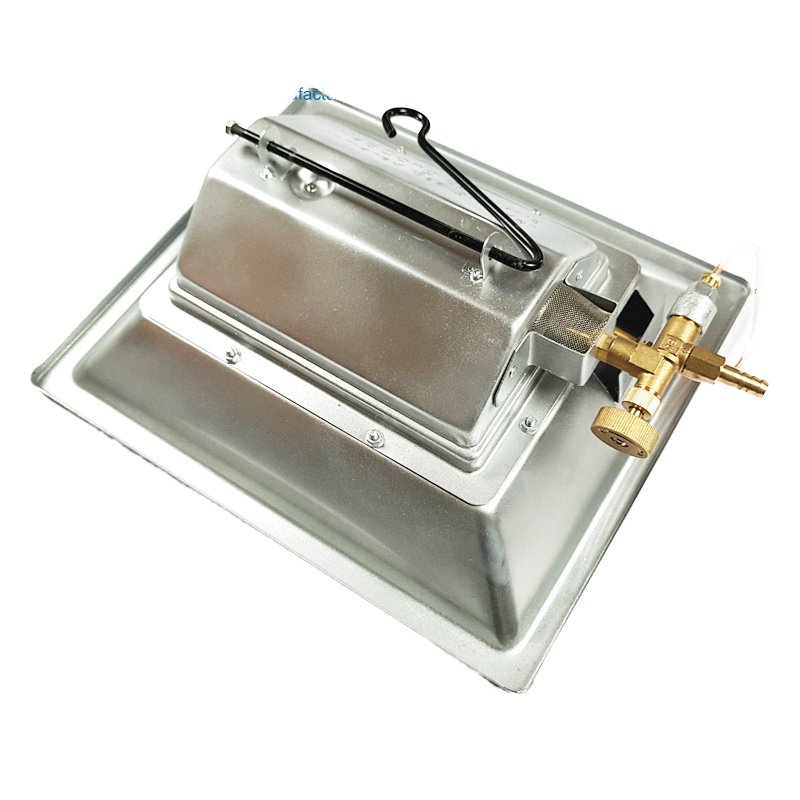 Biogas IR Radiant Ceramic Gas Heater Brooder for Poultry Farm Floor Thermostat Infrared Thermostat Chick Heating System