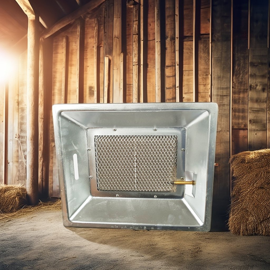 Biogas IR Radiant Ceramic Gas Heater Brooder for Poultry Farm Floor Thermostat Infrared Thermostat Chick Heating System