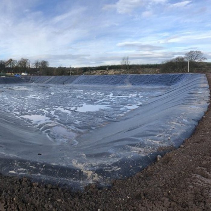 HDPE Geomembrane Biogas tank lining 1.0mm portable soft biodigester