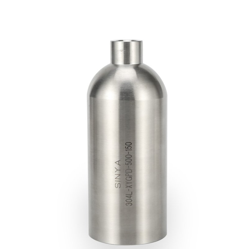 Gas Cylinders Single - ended Sample Cylinders for One Side Connection