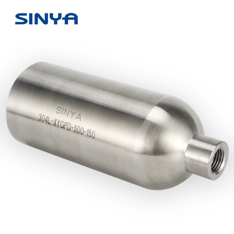 Gas Cylinders Single - ended Sample Cylinders for One Side Connection