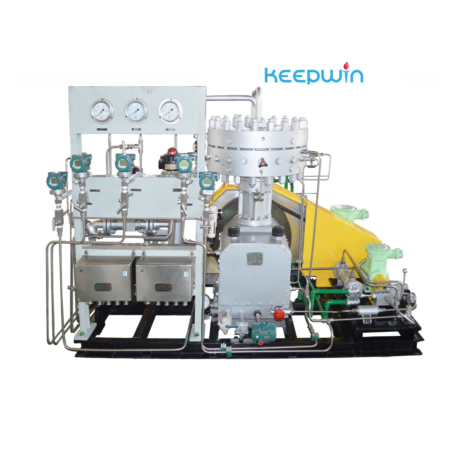 Factory price Hydrogen compressor 300 bar Biogas filling machine gas compressor Helium gas Compressor