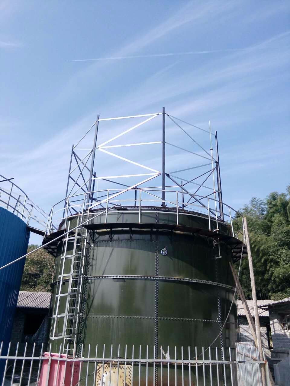 High technology of anaerobic biogas digester for Food waste plant