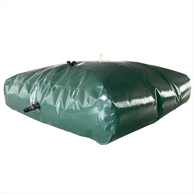 Portable biogasdigester collapsible pvc/red mud biogas digester for sale Water Storage Bladder 5000l