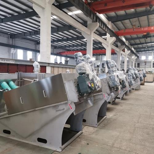 Sludge Reduction System Wastewater Sludge Filter Press Dewatering Machine To Treat Biogas Digester Digestate