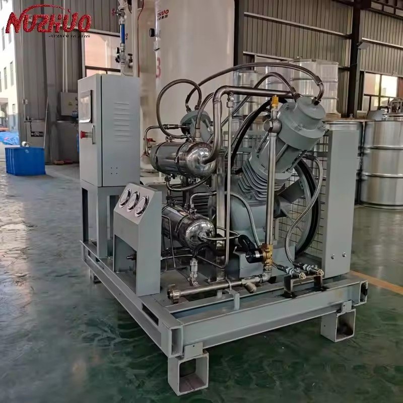 NUZHUO Competitive Price Industrial Nitrogen Oxygen Filling Compressor Air/Water Cooling 150bar Pump Booster