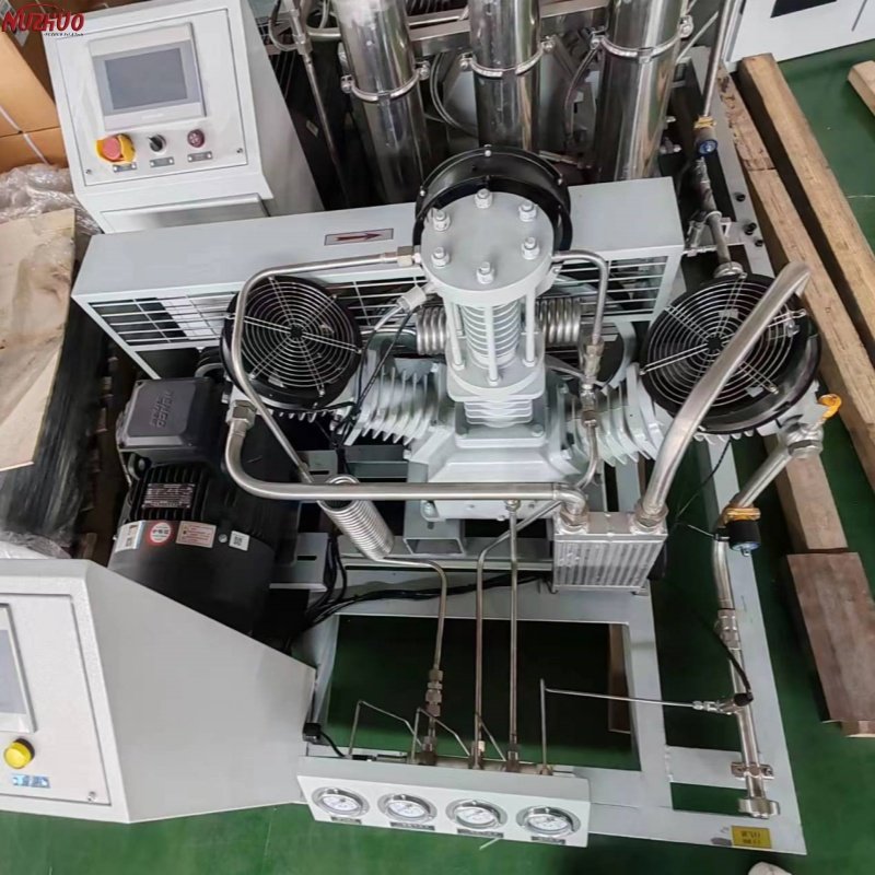 NUZHUO Competitive Price Industrial Nitrogen Oxygen Filling Compressor Air/Water Cooling 150bar Pump Booster