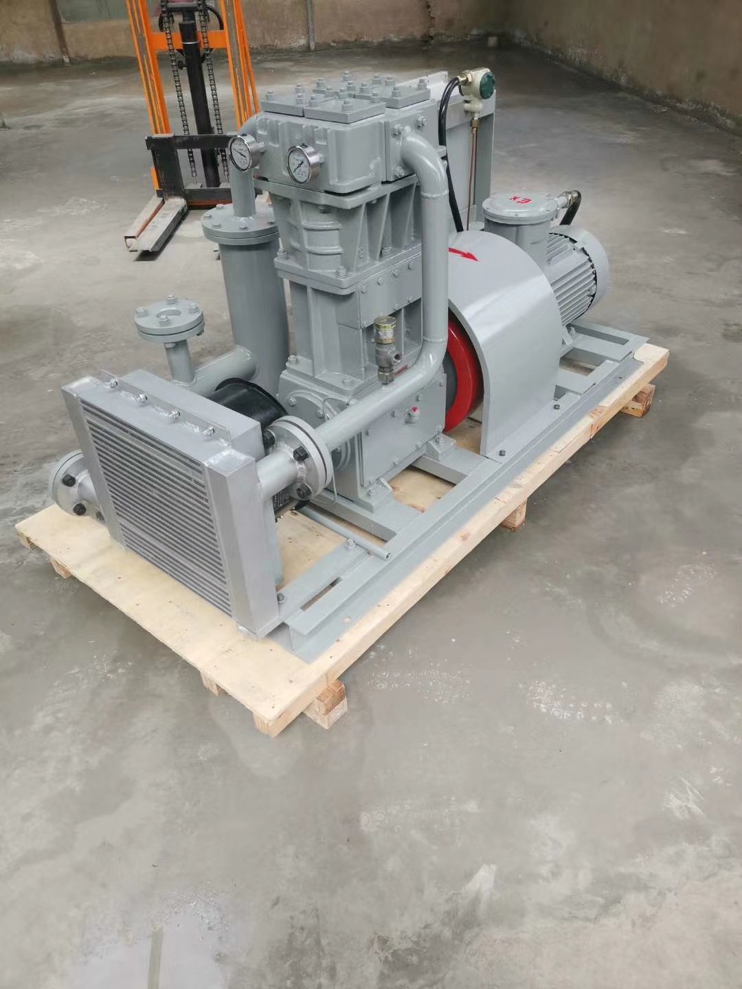 Keepwin ZW-0.95/16-24 LPG gas Propane gas Lorry loading unloading booster Proane LPG Compressor for biogas