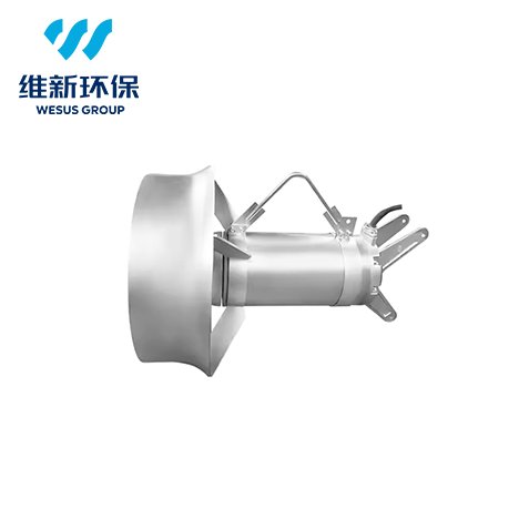 High efficiency low energy consumption anaerobic tank biogas plan sewage agitator submersible mixer from own factory