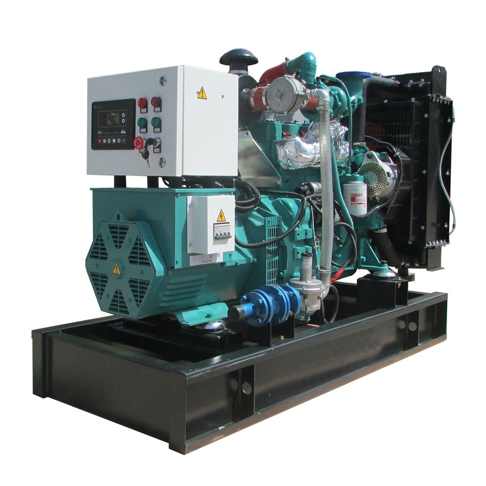 Promotional Natural Gas Generator 50kw 60kw Silent Gas Generation Equipment Set Manufacturers Propane Generators