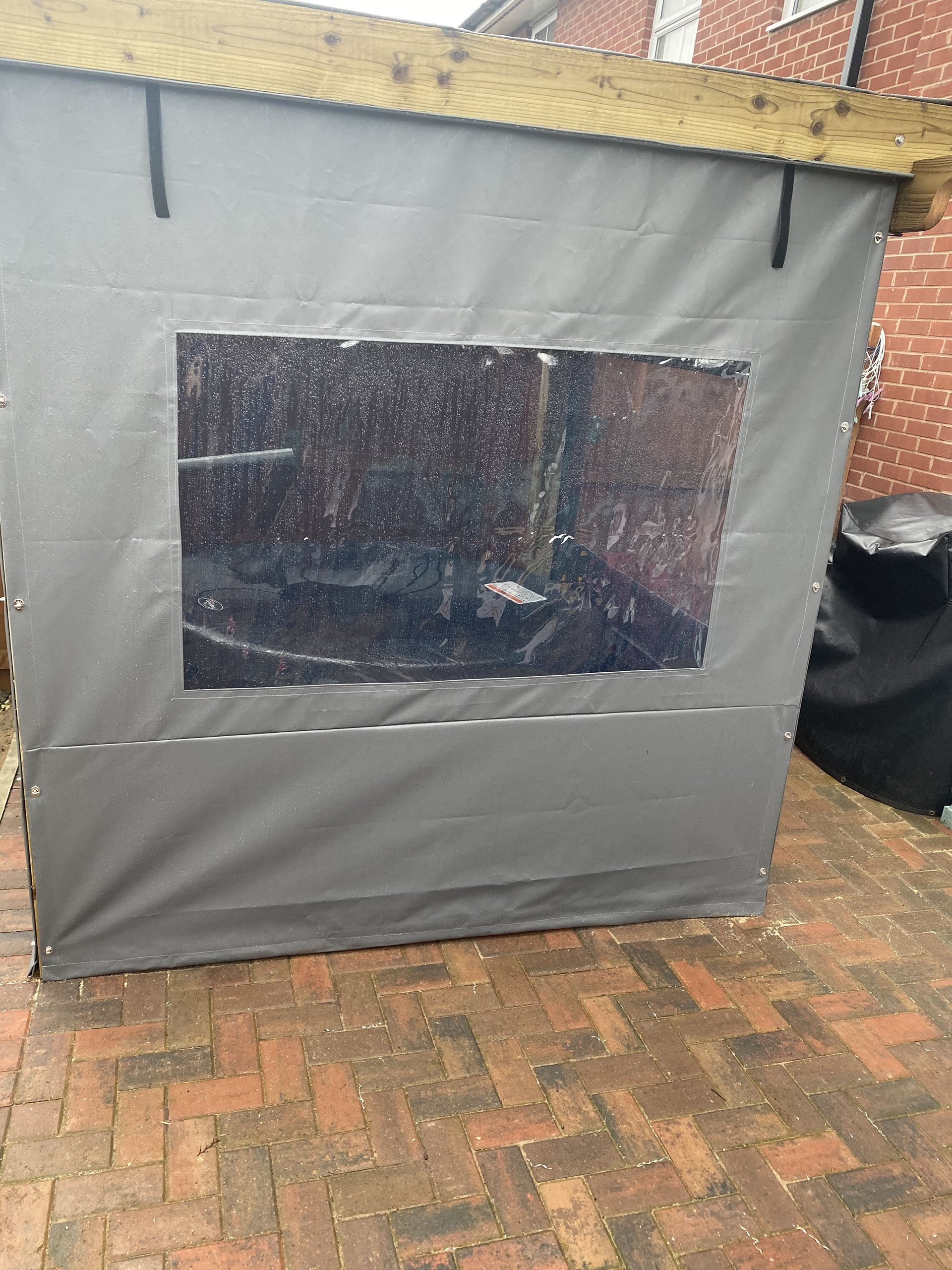 Tarpaulin Folding Water Tank Keder Fabric 580gsm Soft Biogas Coated Tarpaulin Canvas