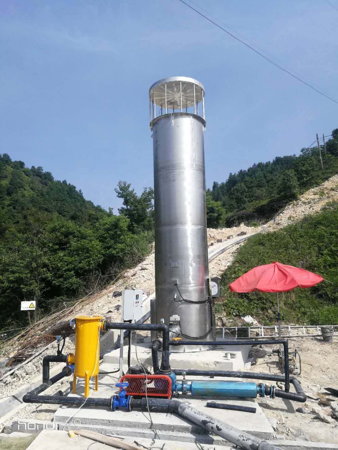 Haiyue environmental protection fully enclosed internal combustion multi-functional biogas torch