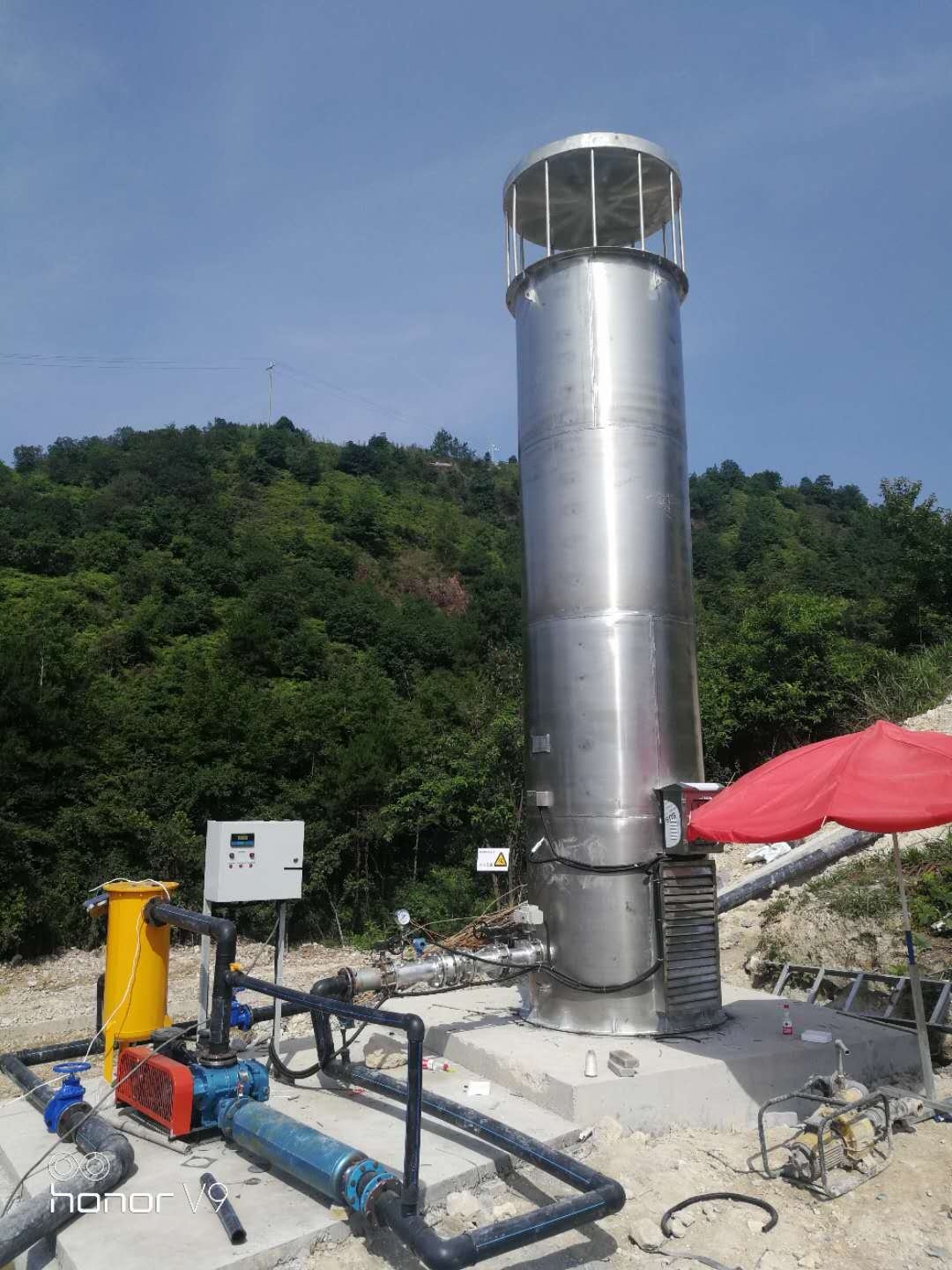 Haiyue environmental protection fully enclosed internal combustion multi-functional biogas torch