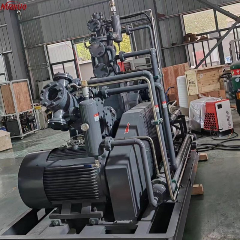 NUZHUO Global Engineering Experience in Cylinder Filling Compressor Safety Guarantee N2 O2 Gas Compressor