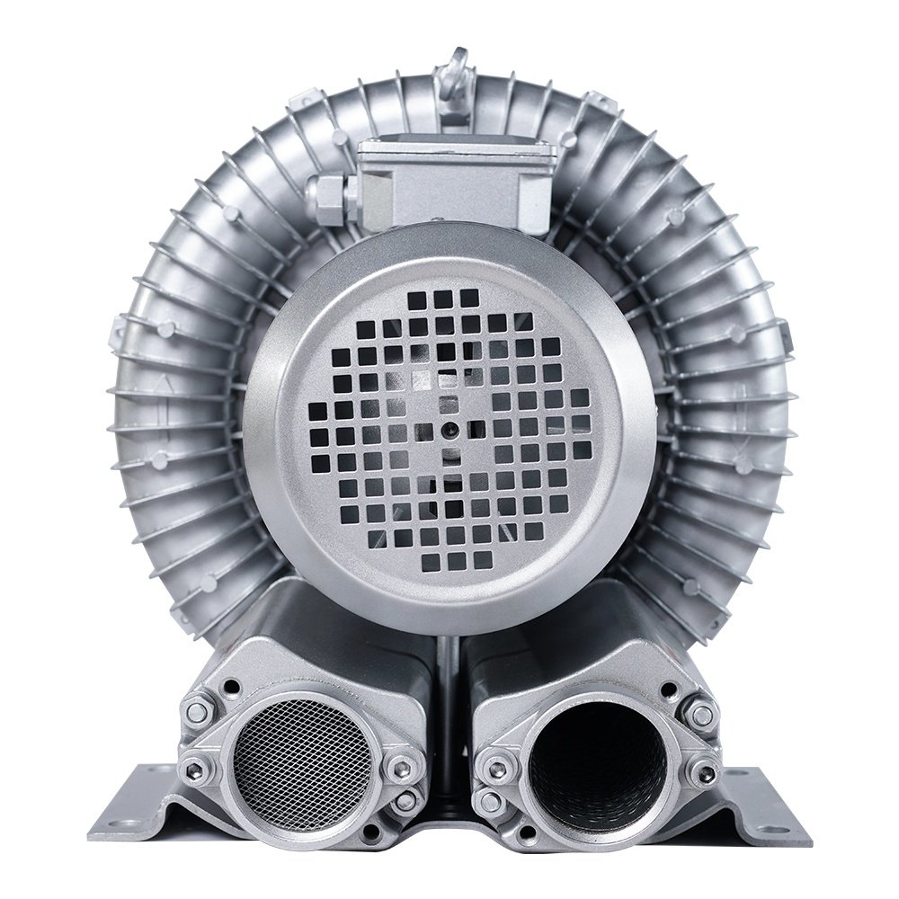 Factory Supply High Airflow Three Phase Industrial Biogas 7.5kw Ring Blower